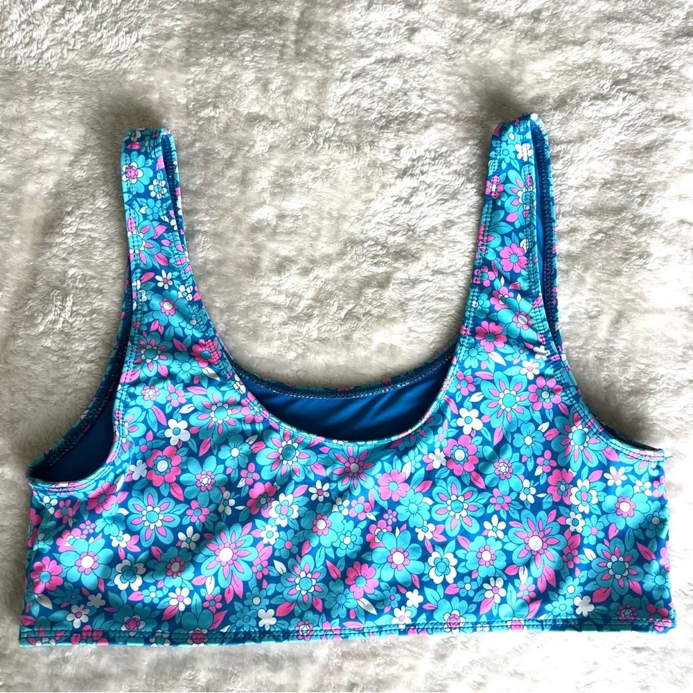 Frankie's Bikinis Connor Bikini Top Size Large